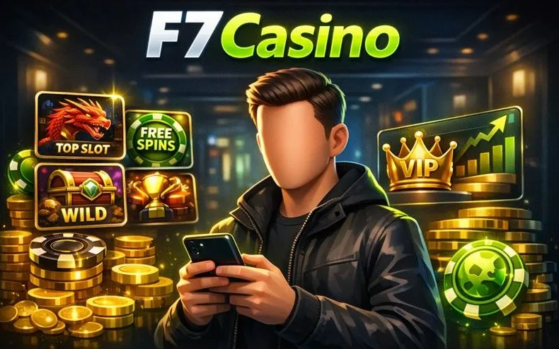 F7 Casino mobile app banner