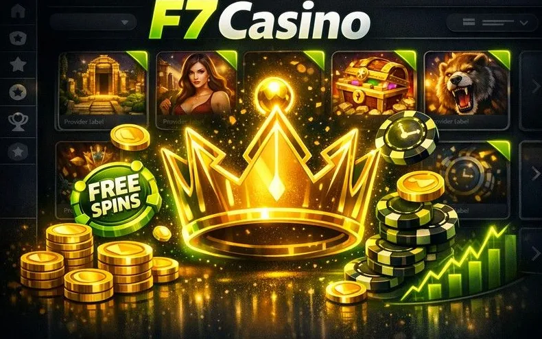 F7 Casino home page banner
